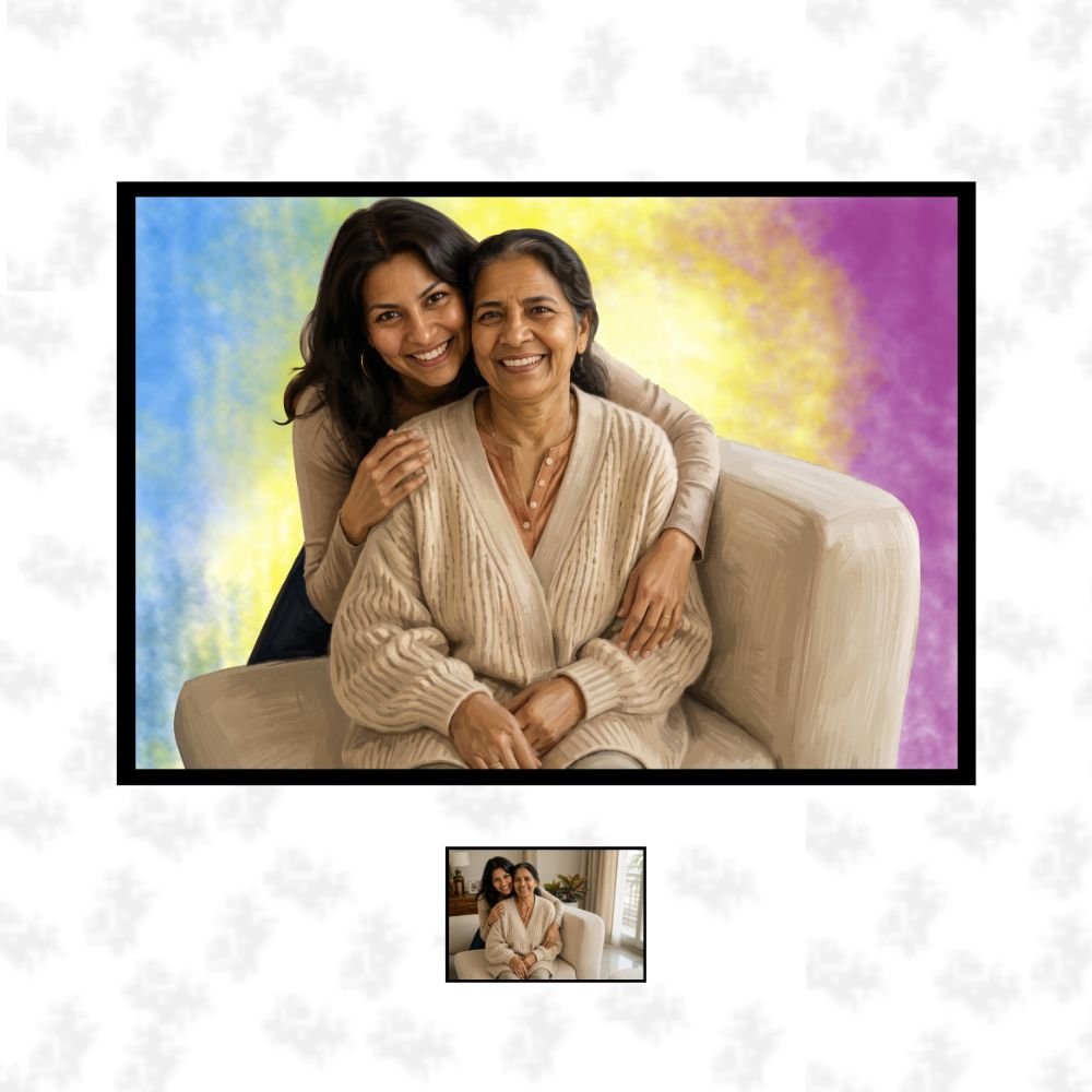 Personalized Mother's Day Photo Gift Frame