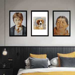 Digital Painting Models Sample Display Frame