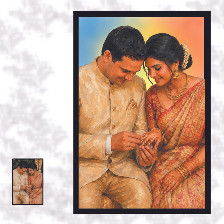 Personalized Anniversary Photo Gift Frame