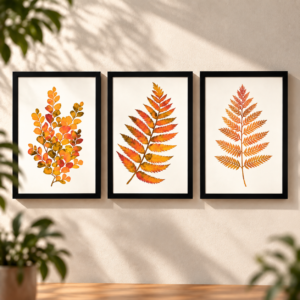 Botanical Leaf Wall Art