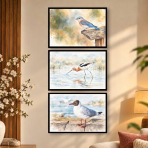 Nature-Inspired Coastal and Wetland Bird
