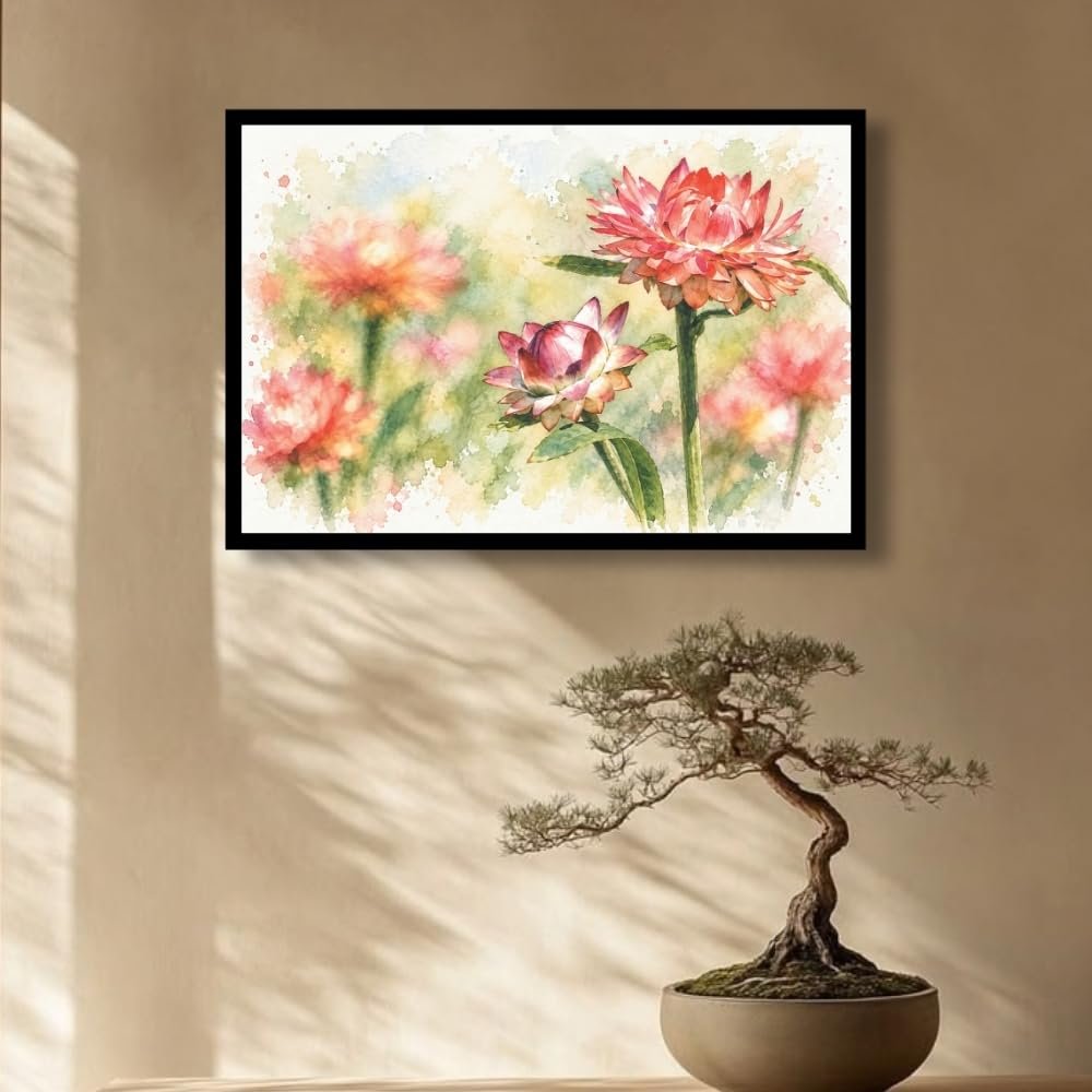 Cherry Blossom, Mountain Landscape & Floral - Image 4